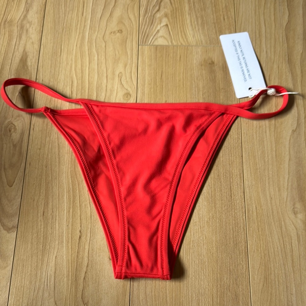 Thea  Red Bikini Bottom